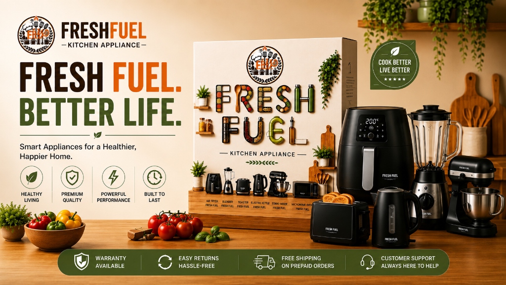 Fresh Fuel Better Life appliances lineup