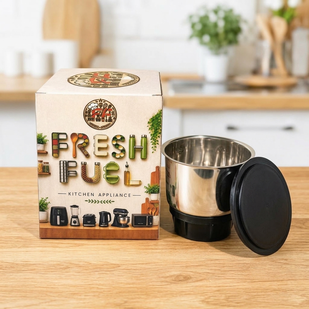 FreshFuel Mixer Grinder 300ml Black Jar Only